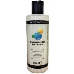 CHAMPU PELO BLANCO NOVOPET 250ML