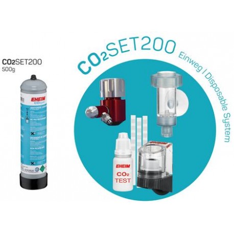 CO2 SET EHEIM 200L 500gr desechable