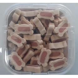 SNACK DUO BONE SALMON TARRINA140GR