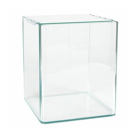 Acuario cubo esq.curvo 20X20X25cm Q1 10L