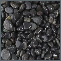 GRAVA BLACK PEBBLES 8-16mm BOLSA 10KG