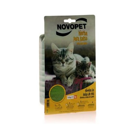 HIERBA GATOS NOVOPET 120gr 