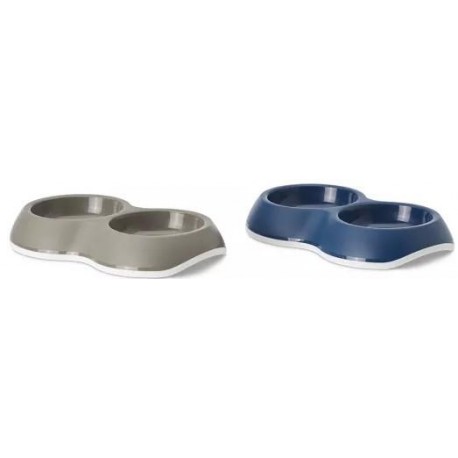 DELICE DOBLE COMEDERO  26X15,5X14 